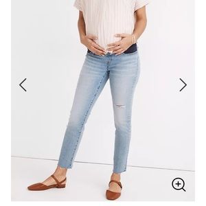 Madewell Maternity SidePanel Perfect Vintage Jeans